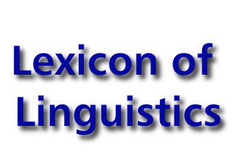 Lexicon of Linguistics